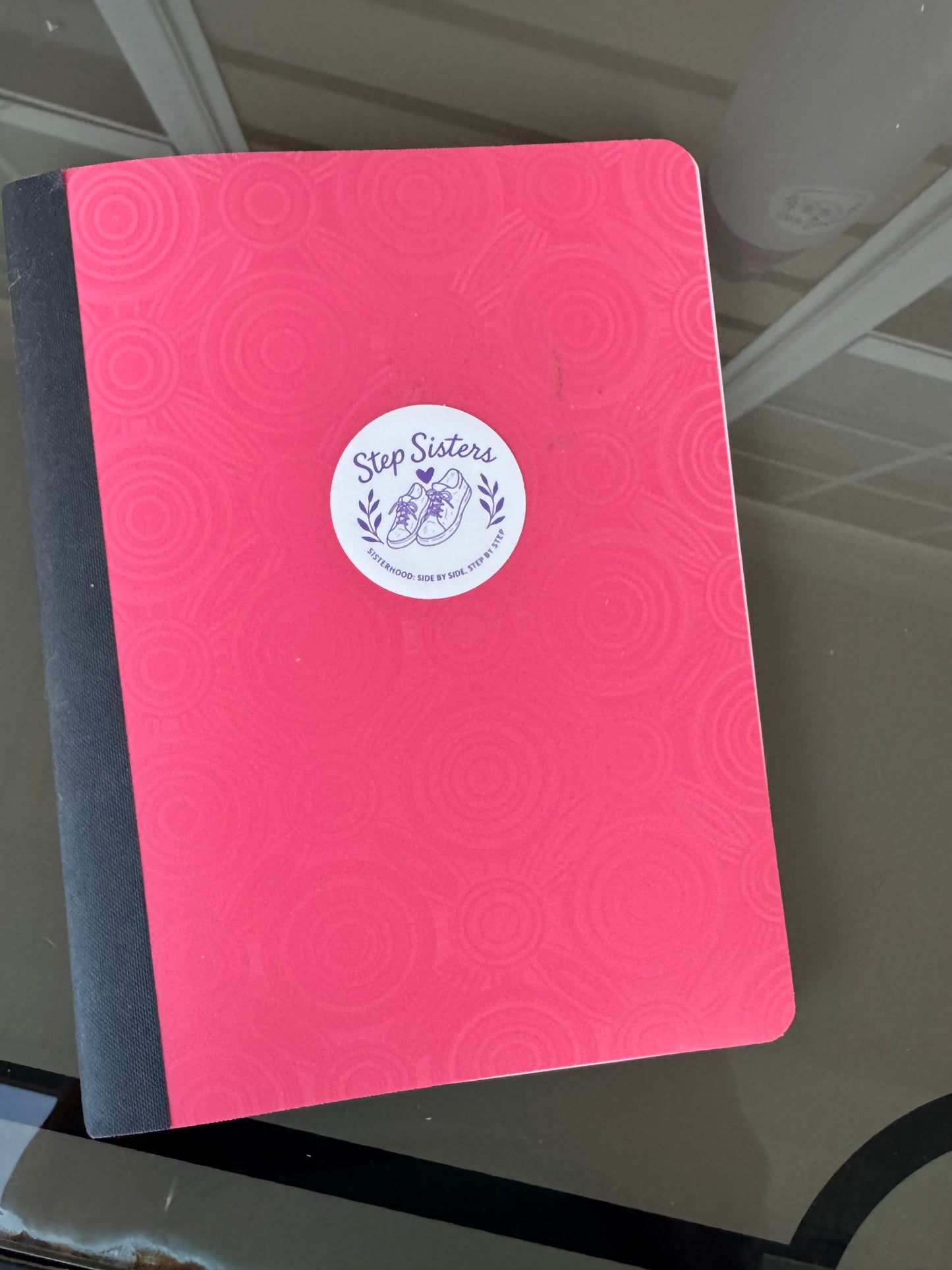 Step Sisters Sticker – Sisterhood Walking Club Decal | Water Bottle, Laptop & Journal Sticker