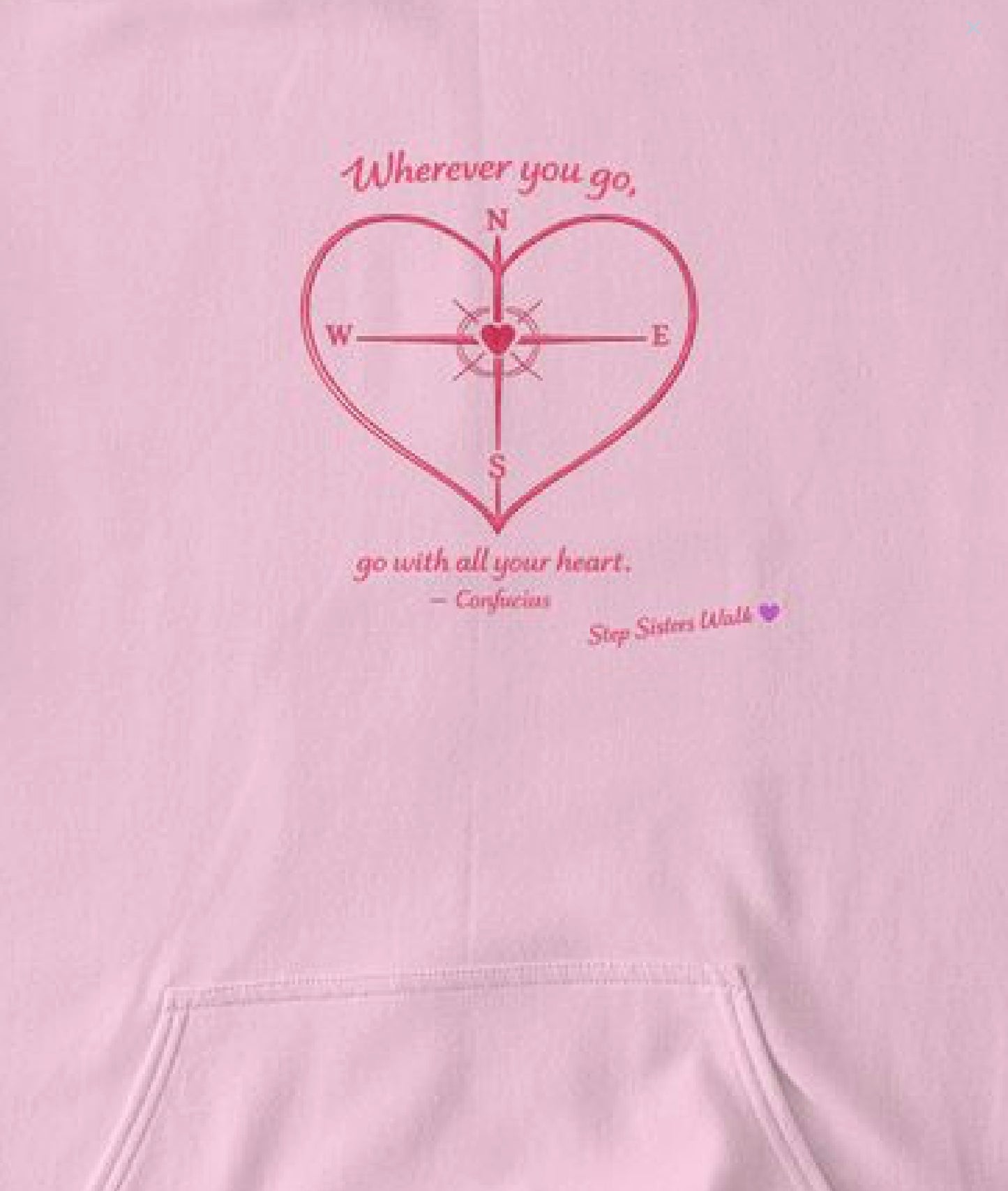 With All Your Heart Hoodie
